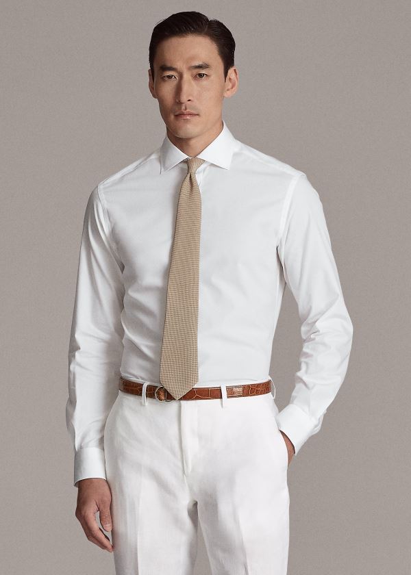 Ralph Lauren RLX Tailored Fit Stretch Skjorter Herre Danmark (OYIDW6819)